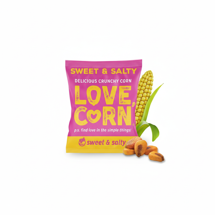 Love Corn Sweet & Salty Crunchy Corn (20x20g) - LemonSalt