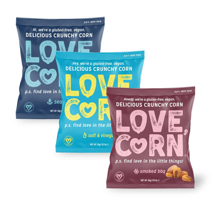 Love Corn Variety Pack (20x20g) - LemonSalt