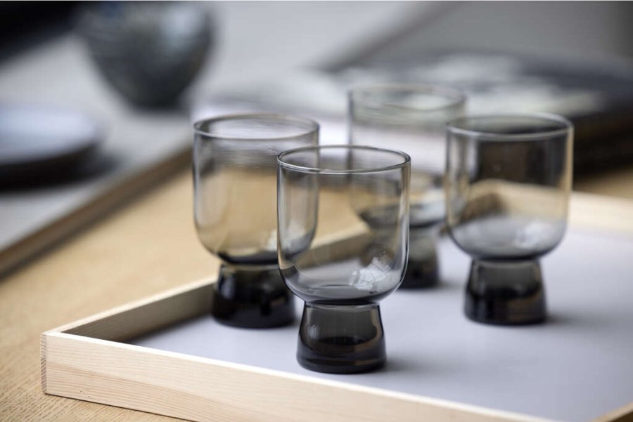 Lyngby Glas - Water glass Sorrento 4 pcs - Smoke - LemonSalt