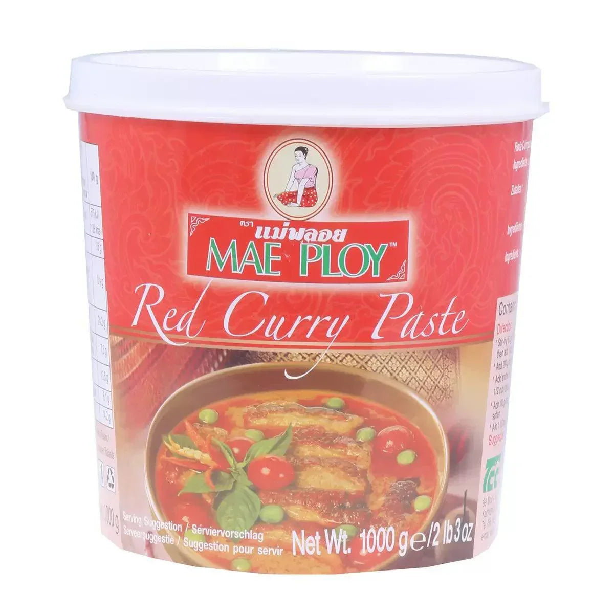 Mae Ploy Thai Red Curry Paste (1kg)