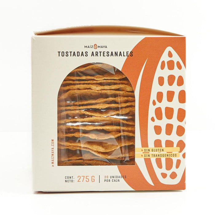 Maiz Maya Crispy Corn Tostadas (2x275g) - LemonSalt
