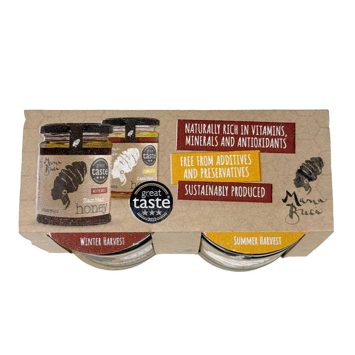 Mama Buci Zambian Honey Set - Winter & Summer Harvest (2x340g) - LemonSalt