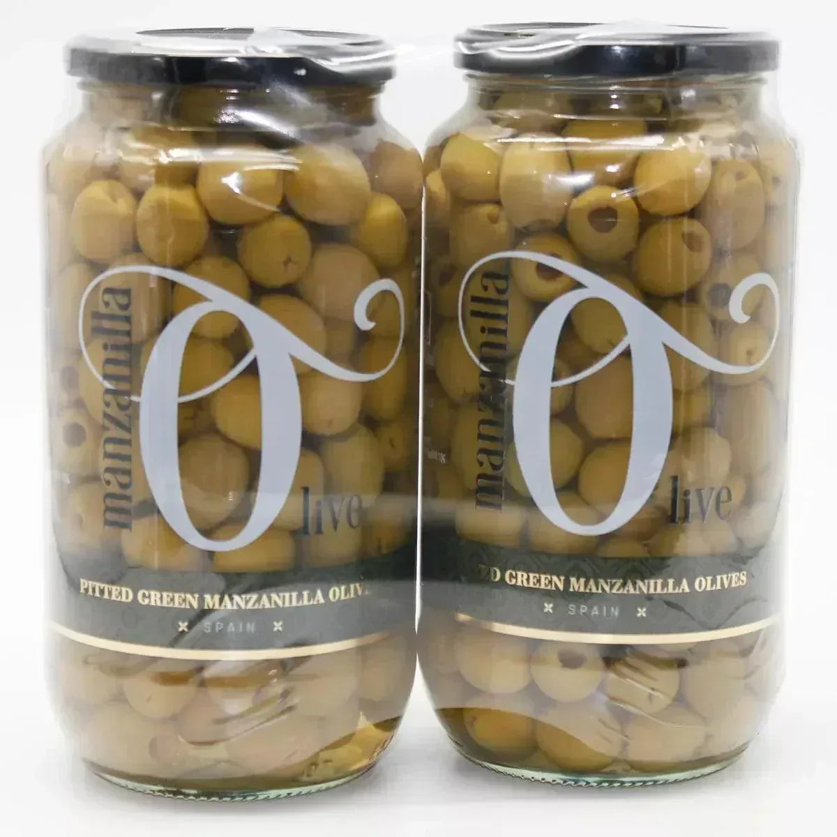 Manzanilla Olive Co. Pitted Green Manzanilla Olives (2x940g) - LemonSalt
