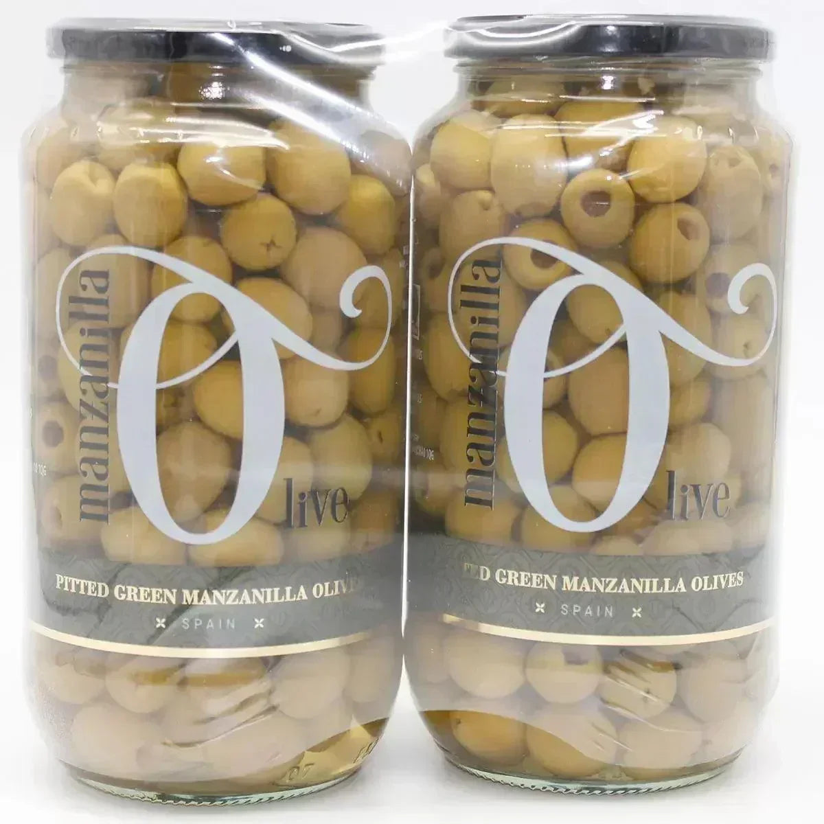 Manzanilla Olive Co. Pitted Green Manzanilla Olives (2x940g) - LemonSalt