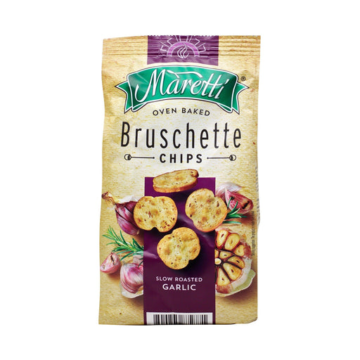 Maretti Bruschette Chips - Slow Roasted Garlic (70g) | {{ collection.title }}