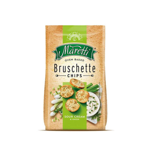 Maretti Bruschette Chips - Sour Cream & Onion (70g) - LemonSalt