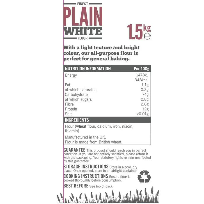 Marriage's Finest Plain White Flour (1.5kg) - LemonSalt