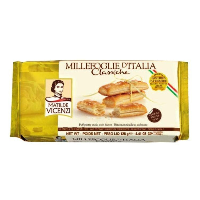 Matilde Vicenzi Puff Pastry Sticks with Butter (125g) | {{ collection.title }}
