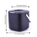 Meisihan 4L Removable Basket & Secure Lid Kitchen Compost Bin – Dark Purple - LemonSalt