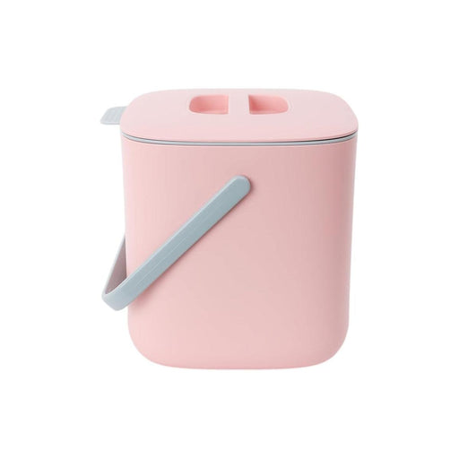 Meisihan 7L Removable Basket & Secure Lid Pink Kitchen Compost Bin – Pink - LemonSalt