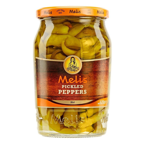 Melis Hot Pickled Peppers (620g) | {{ collection.title }}