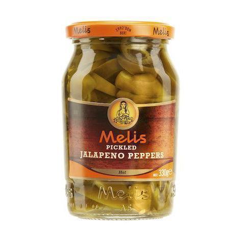 Melis Pickled Jalapeno peppers (370ml) - LemonSalt