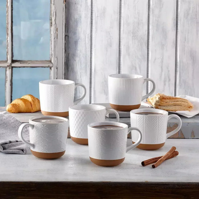 Mesa Ceramic Mug (Set of 6) - LemonSalt