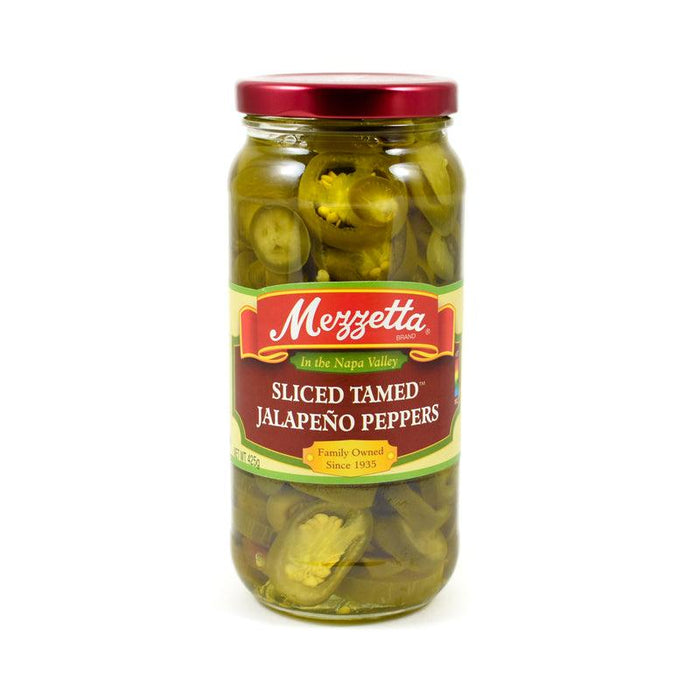 Mezzetta Sliced Tamed Jalapeno Peppers (425g) Pickles & Olives Buy
