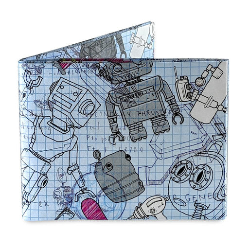 Mighty Wallet - Robots - Tyvek Wallet | {{ collection.title }}