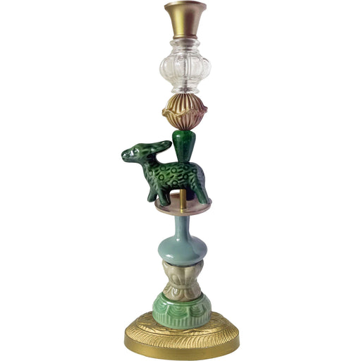 Miho - Artisan Ceramic Candlestick - Mythology - LemonSalt