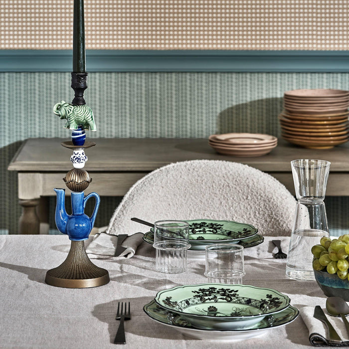 Miho - Artisan Ceramic Candlestick - Top Of The Hill - LemonSalt