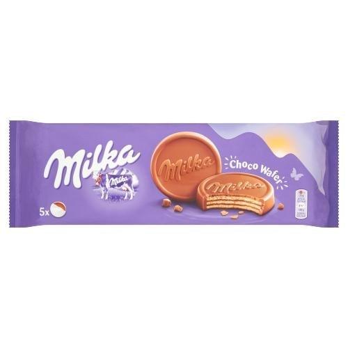 Milka Alpine Milk Chocolate Wafer (150g) Confectionery & Desserts