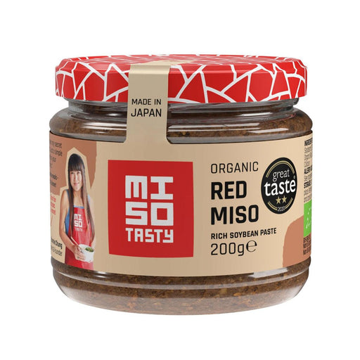 Miso Tasty Organic Aka Red Miso Cooking Paste (200g) - LemonSalt