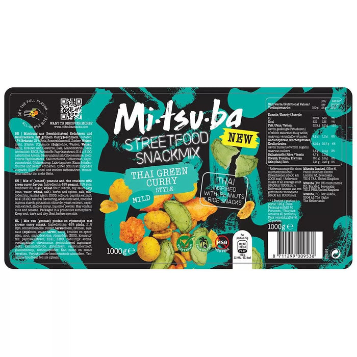Mitsuba Thai Green Curry Style Street Food Mix (1kg) - LemonSalt