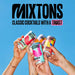 Mixtons Ready-to-Drink Vodka Cocktails 8% ABV (12x200ml Cans) – Passion Fruit, Mango & Lychee - LemonSalt