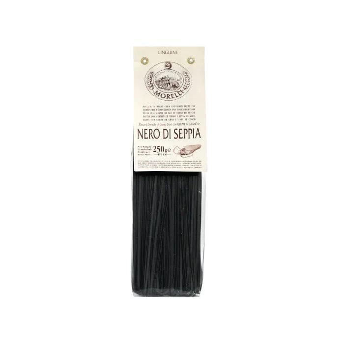 morelli-squid-ink-linguine-250g-lemonsalt