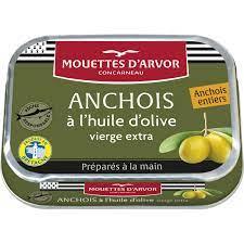 Mouettes D'arvor - Anchois A L'huile D'olive Vierge Extra (100g) | {{ collection.title }}