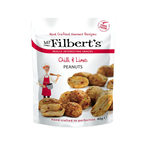 Mr Filberts - Chilli & Lime Peanuts (40g) - LemonSalt