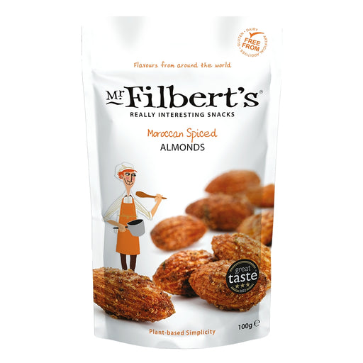 Mr Filberts - Moroccan Spiced Almonds (100g) - LemonSalt