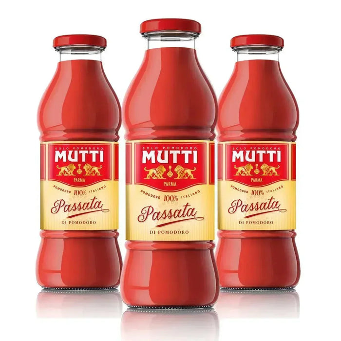 Mutti Passata Tomato Puree (3x800ml) - LemonSalt