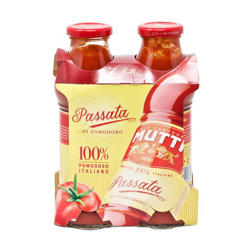 Mutti Passata Tomato Puree Pack of 2 (400g) | {{ collection.title }}