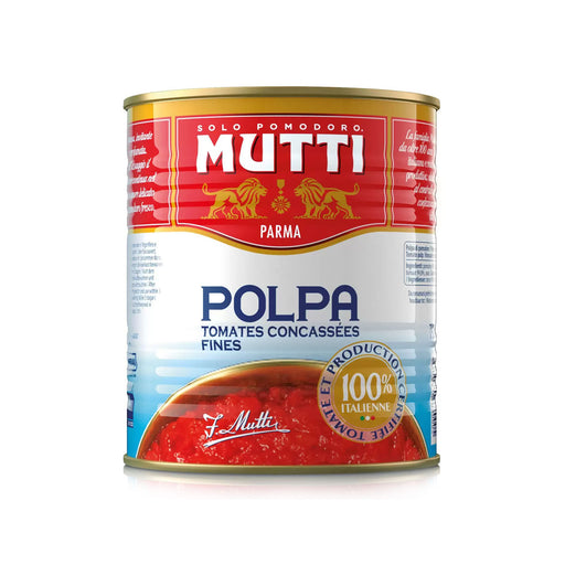 Mutti Polpa Chopped Tomatoes (790g) - LemonSalt