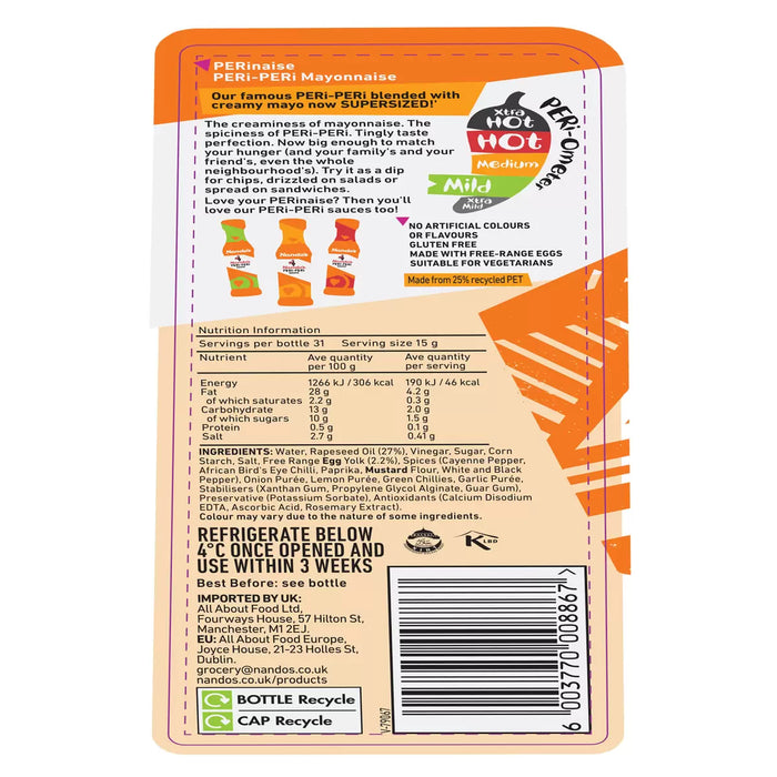 Nando's Perinaise Mild (2x465g) - LemonSalt