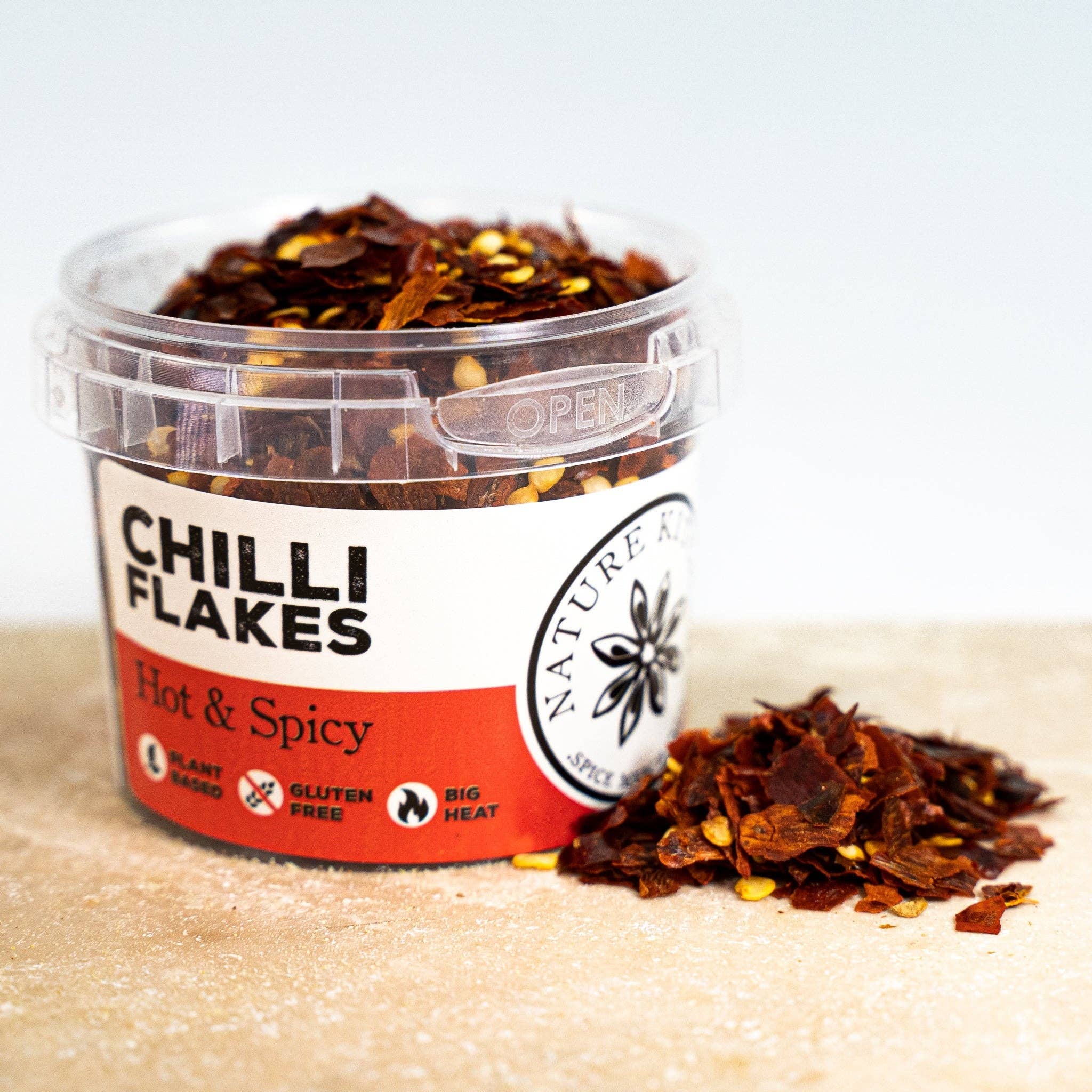 Nature Kitchen Chilli Flakes (40g) - LemonSalt