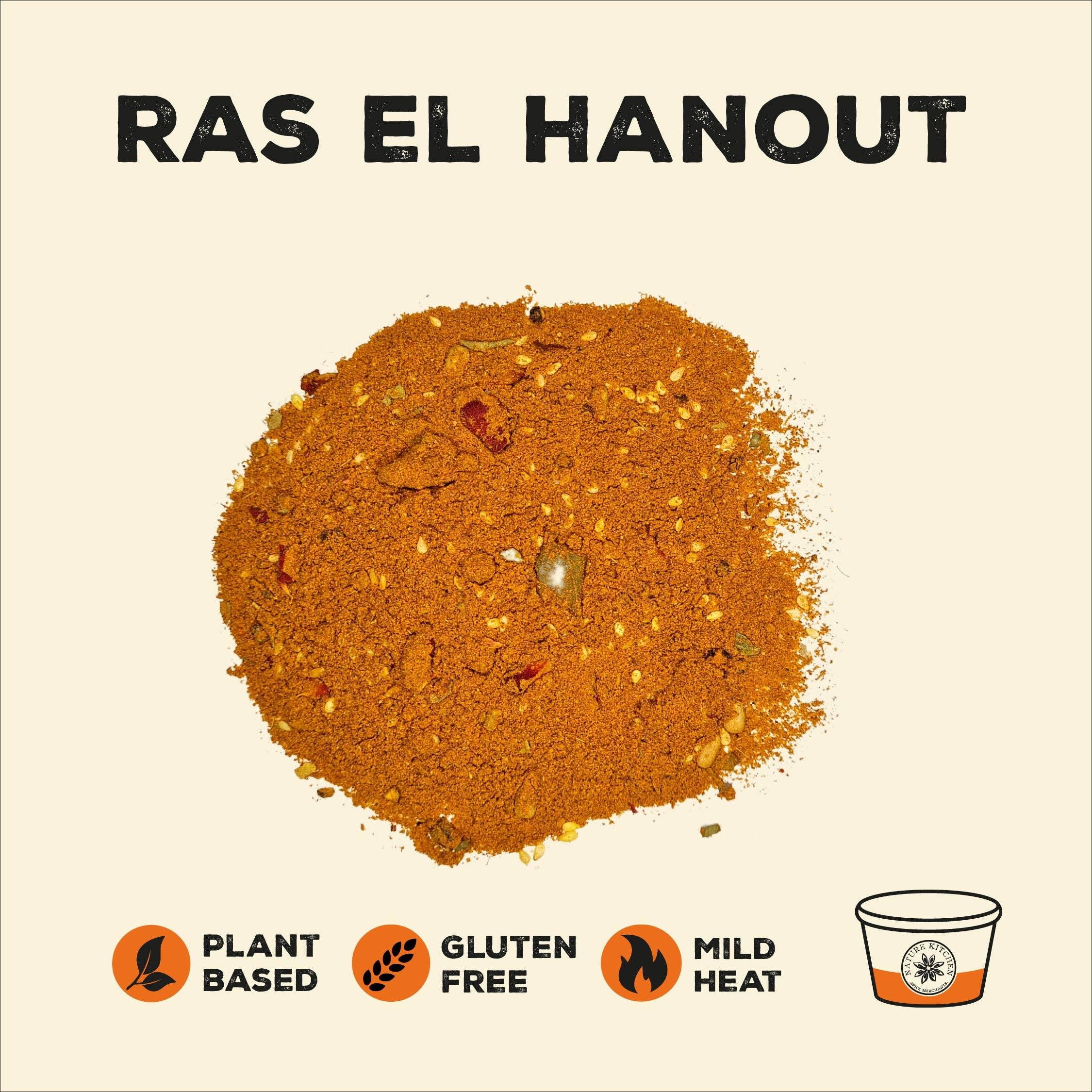 Nature Kitchen Ras el hanout Moroccan Spice Blend (50g) - LemonSalt