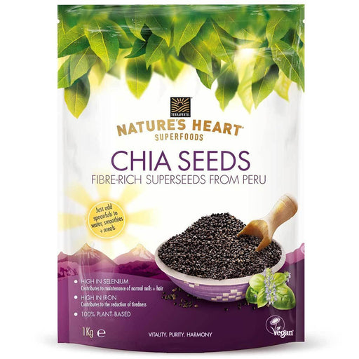 Nature's Heart Superfoods Chia Seeds (1kg) | {{ collection.title }}