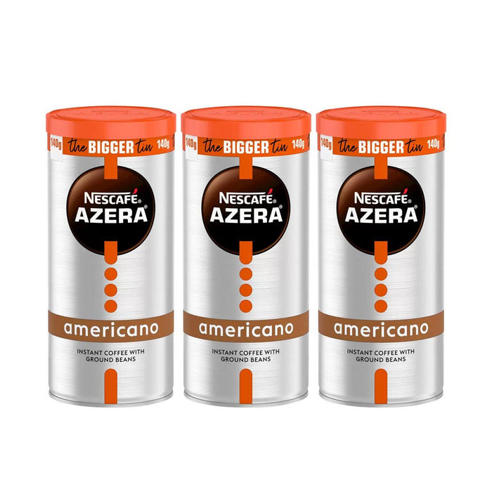 Nescafé Azera Americano Coffee with Ground Beans (3x140g) - LemonSalt