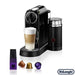 Nespresso by De'Longhi Citiz Capsule Coffee Machine & Aeroccino Milk Frother Black - LemonSalt