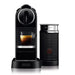 Nespresso by De'Longhi Citiz Capsule Coffee Machine & Aeroccino Milk Frother Black - LemonSalt