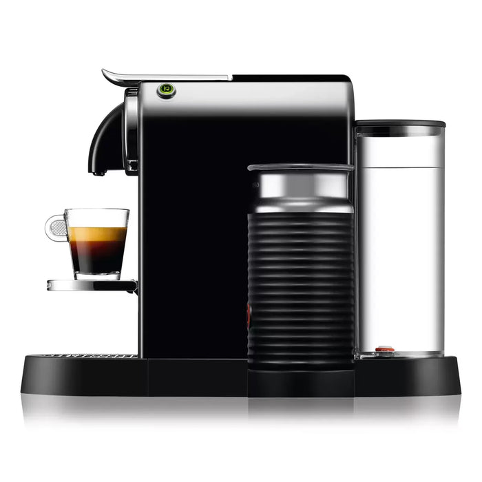 Nespresso by De'Longhi Citiz Capsule Coffee Machine & Aeroccino Milk Frother Black - LemonSalt