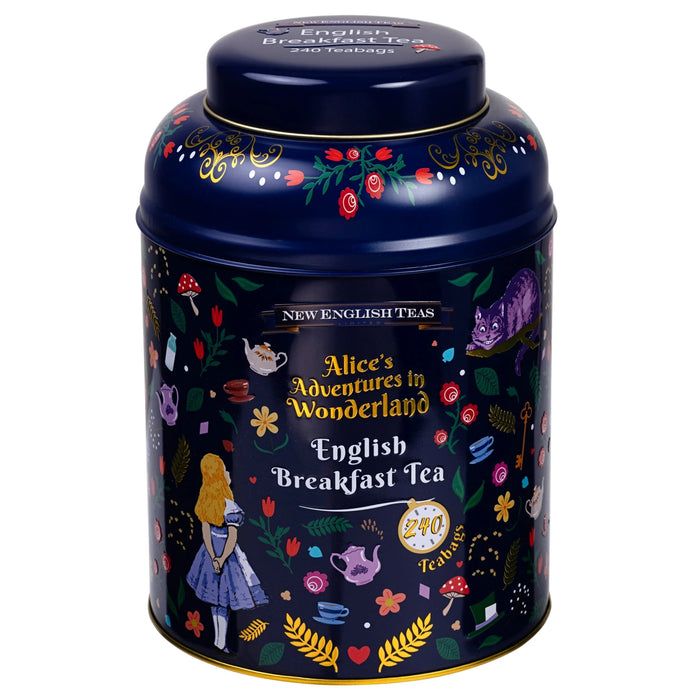 New English Teas Alice's In Wonderland Deluxe Tea Caddy - LemonSalt
