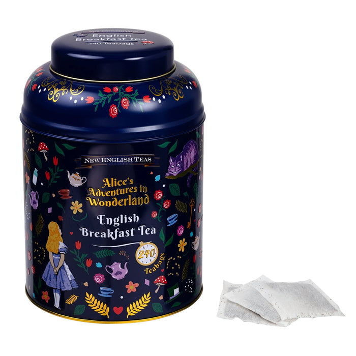 New English Teas Alice's In Wonderland Deluxe Tea Caddy - LemonSalt