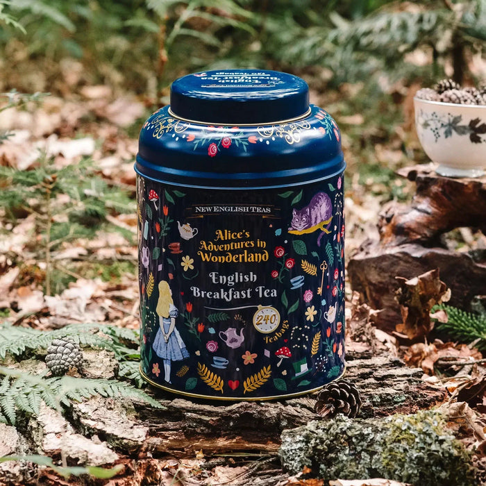 New English Teas Alice's In Wonderland Deluxe Tea Caddy - LemonSalt