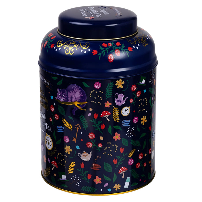 New English Teas Alice's In Wonderland Deluxe Tea Caddy - LemonSalt