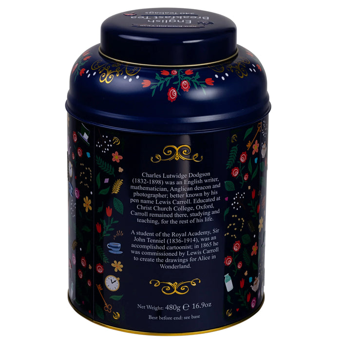 New English Teas Alice's In Wonderland Deluxe Tea Caddy - LemonSalt