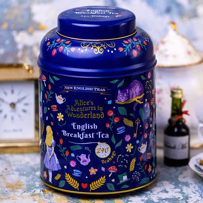New English Teas Alice's In Wonderland Deluxe Tea Caddy - LemonSalt