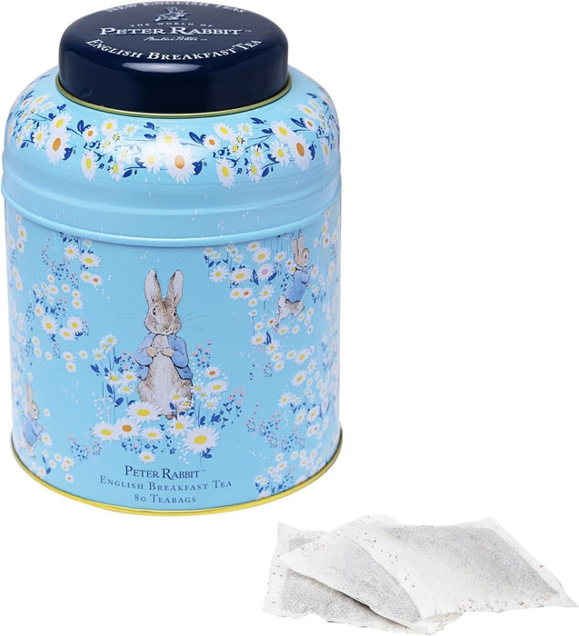 New English Teas Peter Rabbit Tea Caddy - 240 English Breakfast Tea Bags