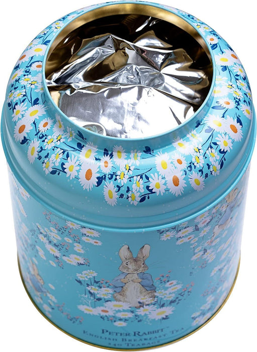 New English Teas Peter Rabbit Tea Caddy - 240 English Breakfast Tea Bags