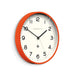 Newgate Echo Number Three Clock - Orange | {{ collection.title }}