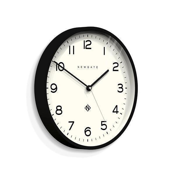 Newgate Echo Number Three Wall Clock - Black
